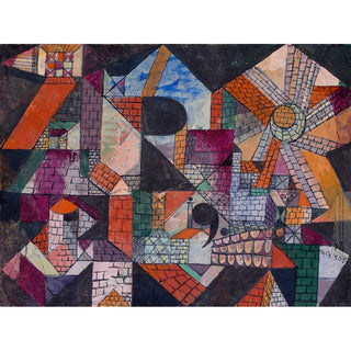 Reproduction Stadt R - Paul Klee
