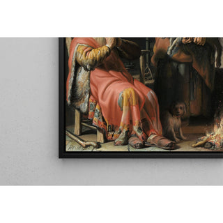 Reproduction Tobit et Anna avec l'enfant - Rembrandt van Rijn