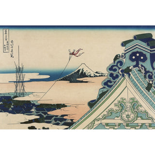 Reproduction Toto Asakusa Honganji - Katsushika Hokusai