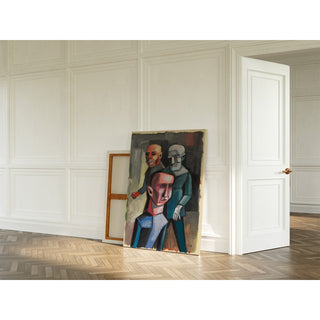 Reproduction Trois hommes, sans date vers 1935 - Karl Wiener