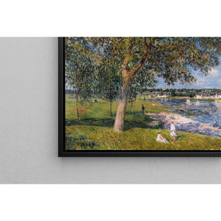 Reproduction Un Noyer dans la Prairie de Thomery - Alfred Sisley