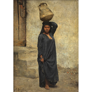 Reproduction Un transporteur d'eau égyptien - Ludwig Deutsch