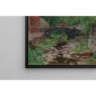 Reproduction Un vieux pont de pierre - Alfred Zoff