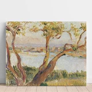 Reproduction Vue d'Antibes - Henri Lebasque