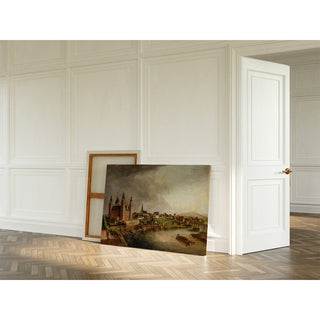 Reproduction Vue d'Aschaffenburg - Christian Georg Schütz the Elder