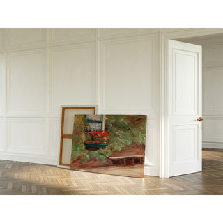 Reproduction Vue sur une ferme aux Pays-Bas - Max Liebermann