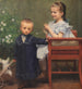 Resi und Hans Matsch, die Kinder des Künstlers - Franz von Matsch — Ansicht des Kunstwerks