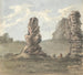 Restes des Forts auf dem Mont St Catherine bei Rouen, angeblich die Station von Richard Löwenherz - Anne Rushout — Ansicht des Kunstwerks