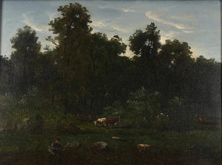 Rgis Franois Gignoux - Pastoral Scene.webp