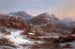 Winter in den Bergen, Winter in den Adirondacks - Régis François Gignoux — Ansicht des Kunstwerks