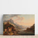 Rheinlandschaft von Christian Georg Schütz — Wandpräsentation des Kunstwerks