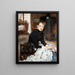 Meine Frau - Richard Bergh — gerahmtes Bild an der Wand