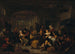 Innenansicht einer Taverne mit Bauern beim Trinken - Richard Brakenburgh — Ansicht des Kunstwerks