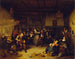 Danse dans un cottage - Richard Brakenburgh — Ansicht des Kunstwerks