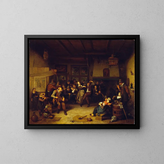 Richard Brakenburgh - Dance in a Cottage.webp