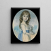 Amelia de Lautour - Richard Crosse — gerahmtes Bild an der Wand