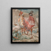 Barmherzigkeit David verschont das Leben Sauls - Richard Dadd — gerahmtes Bild an der Wand