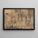 Der Streitbeilegungsplan - Richard Dadd — gerahmtes Bild an der Wand