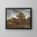 Landschaft - Richard Hilder — gerahmtes Bild an der Wand