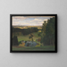 Im Stillen des Hintergrunds - Richard Kaiser — gerahmtes Bild an der Wand