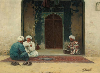 Richard Karlovich Zommer - Before The Mosque.webp