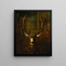 Hirsch im Ruhezustand in Colorado Springs - Richard La Barre Goodwin — gerahmtes Bild an der Wand