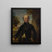 Portrait des Kapitäns John Harvey 1740-1794 - Richard Livesay — gerahmtes Bild an der Wand