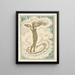 Geburt der Venus - Richard Nicolas Roland Holst — gerahmtes Bild an der Wand