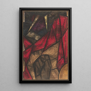 Richard Nicolas Roland Holst - Ontwerp voor raam in het Noordertransept in de Dom te Utrecht.webp