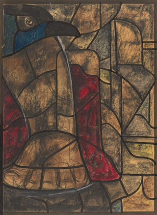 Richard Nicolas Roland Holst - Ontwerp voor raam in het Noordertransept in de Dom te Utrecht 12.webp