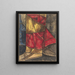 Projekt eines Fensters im Nordquerhaus des Doms in Utrecht 2 - Richard Nicolas Roland Holst — gerahmtes Bild an der Wand