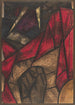 Projekt für ein Fenster im Nordquerhaus der Kathedrale von Utrecht - Richard Nicolas Roland Holst — gerahmtes Bild an der Wand