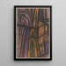 Projekt für ein Fenster im südlichen Querschiff der Kathedrale von Utrecht 2 - Richard Nicolas Roland Holst — gerahmtes Bild an der Wand