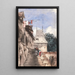Abbaye Saint-Amand Rouen - Richard Parkes Bonington — gerahmtes Bild an der Wand