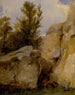 In den Wäldern von Fontainebleau - Richard Parkes Bonington — Ansicht des Kunstwerks