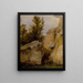 In den Wäldern von Fontainebleau - Richard Parkes Bonington — gerahmtes Bild an der Wand