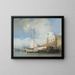 Le Palais des Doges à Venise - Richard Parkes Bonington — gerahmtes Bild an der Wand