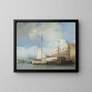 Richard Parkes Bonington - The Doges Palace Venice.webp