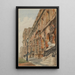 Fassade des Tuileries-Palasts - Richard Phené Spiers — gerahmtes Bild an der Wand