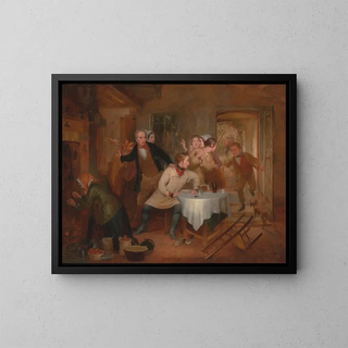 Der Rückkehr der Deserteure - Richard Redgrave — gerahmtes Bild an der Wand