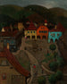 Kleine Stadt - Richard Teschner — Ansicht des Kunstwerks