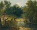 Eine Ansicht des St James's Park in London - Richard Wilson — Ansicht des Kunstwerks