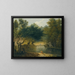 Eine Ansicht des St James's Park in London - Richard Wilson — gerahmtes Bild an der Wand