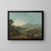 Cader Idris und der Mawddach-Fluss - Richard Wilson — gerahmtes Bild an der Wand