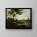 Landschaft in Italien - Richard Wilson — gerahmtes Bild an der Wand