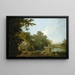 Einsamkeit - Richard Wilson — gerahmtes Bild an der Wand