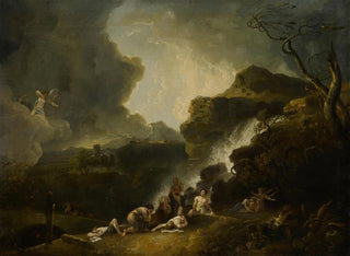 Die Zerstörung der Kinder der Niobe - Richard Wilson — Ansicht des Kunstwerks