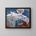 Haddock - Rik Wouters — gerahmtes Bild an der Wand