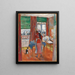 Bügeln - Rik Wouters — gerahmtes Bild an der Wand