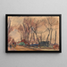 Route unter dem Regen Amersfoort - Rik Wouters — gerahmtes Bild an der Wand